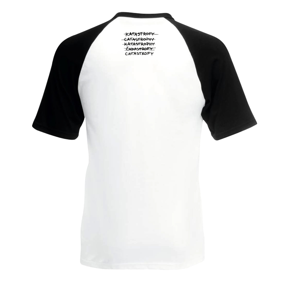 POSLEDNÝ NA ZEMI pánske tričko WHITE/BLACK